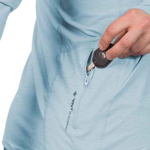 Anetik Breeze Tech Hooded Womens Long Sleeve Shirt Anetik Breeze Tech Hooded Womens Long Sleeve Shirt