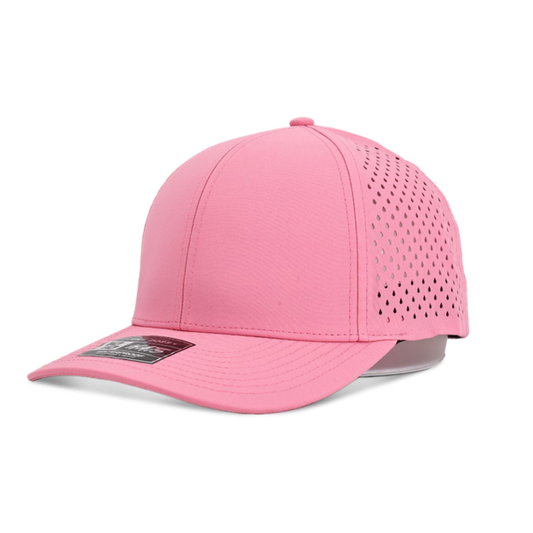 Pink 6 Panel Hat