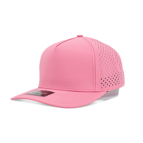 Pink 5 Panel Hat