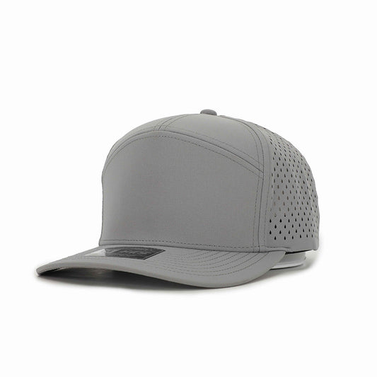 Light Grey 7 Panel Hat