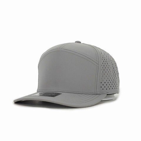 Light Grey 7 Panel Hat