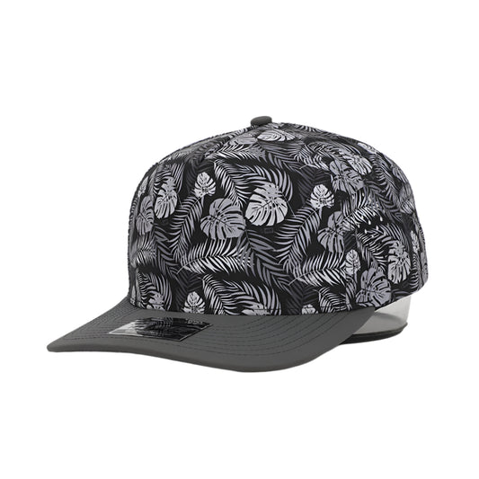 Black Palm 5 Panel Hat