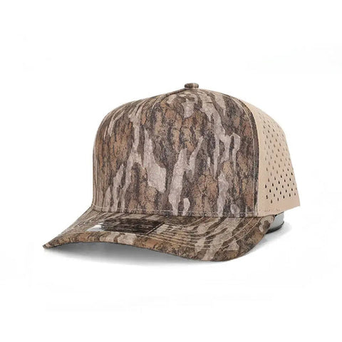 Bottomland Camo 5 Panel Hat