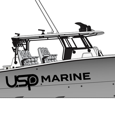 Boat Line Drawing (Design)