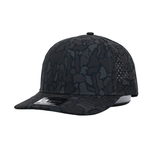 Blackout Camo 6 Panel Hat