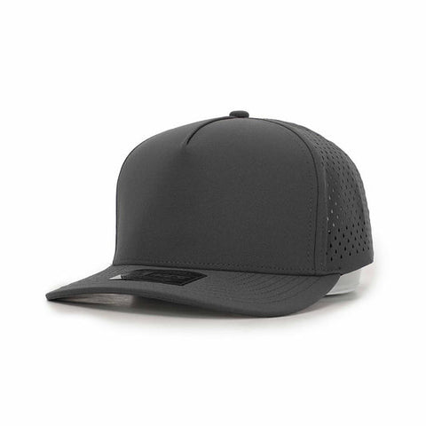Dark Grey 5 Panel Hat