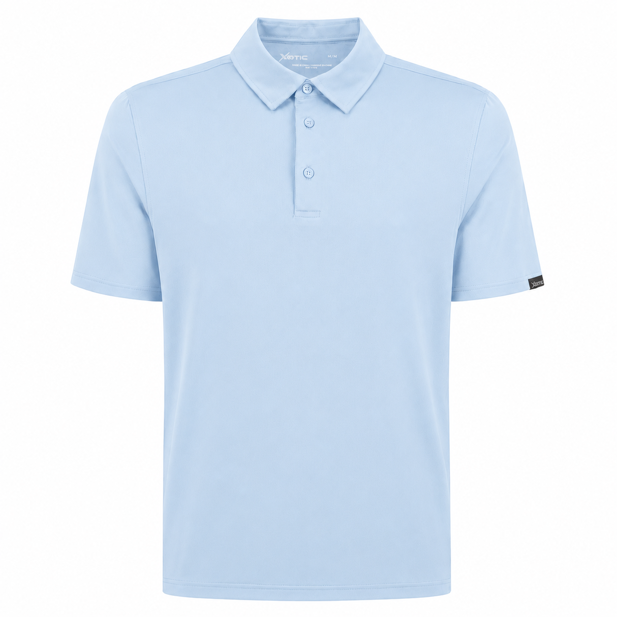 Top Shot Solid Polo - Ice Blue
