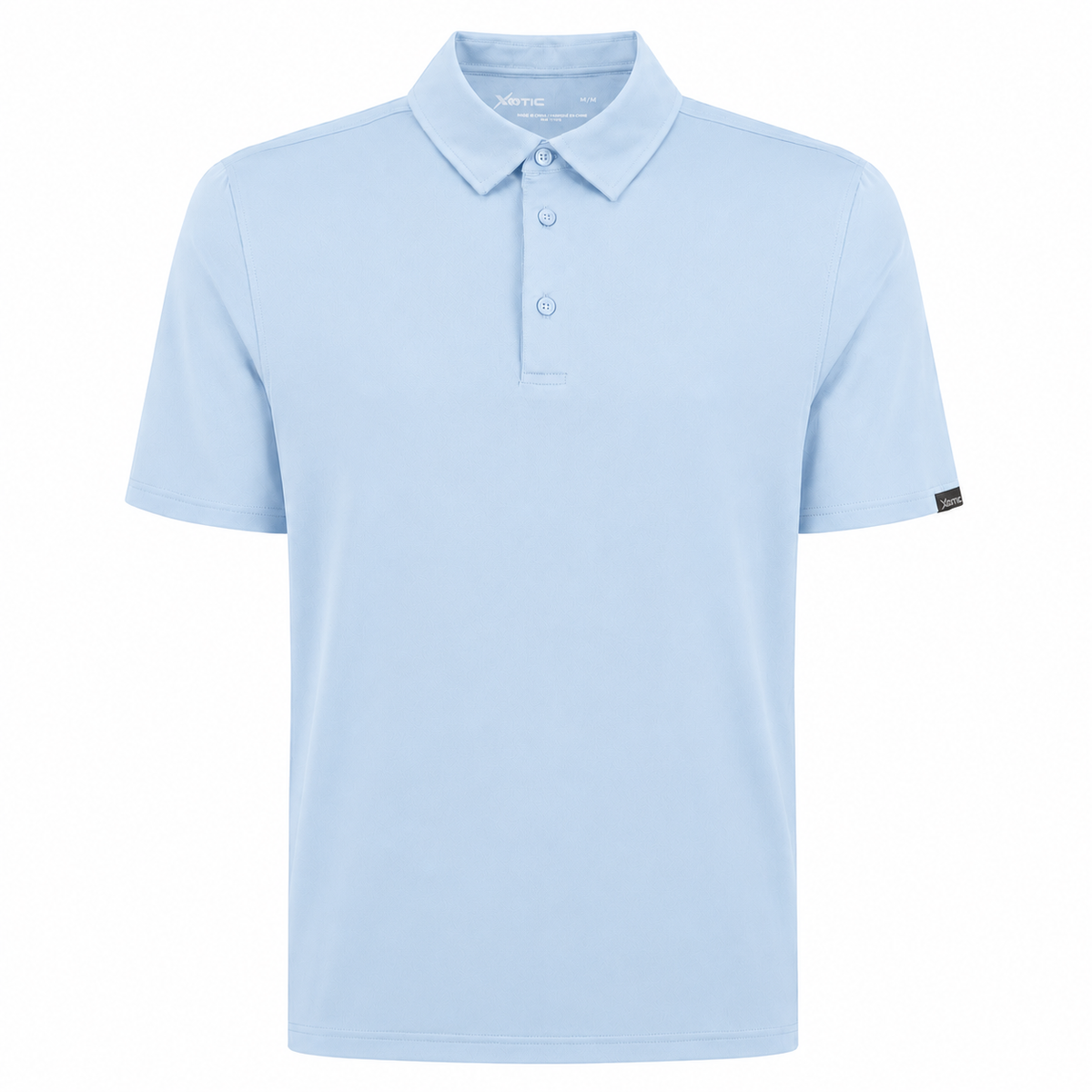 Top Shot Solid Polo - Ice Blue