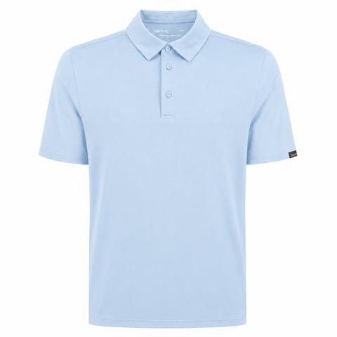 Top Shot Solid Polo - Ice Blue