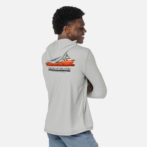 BLD Performance Hooded Long Sleeve Shirt (Light Colors)