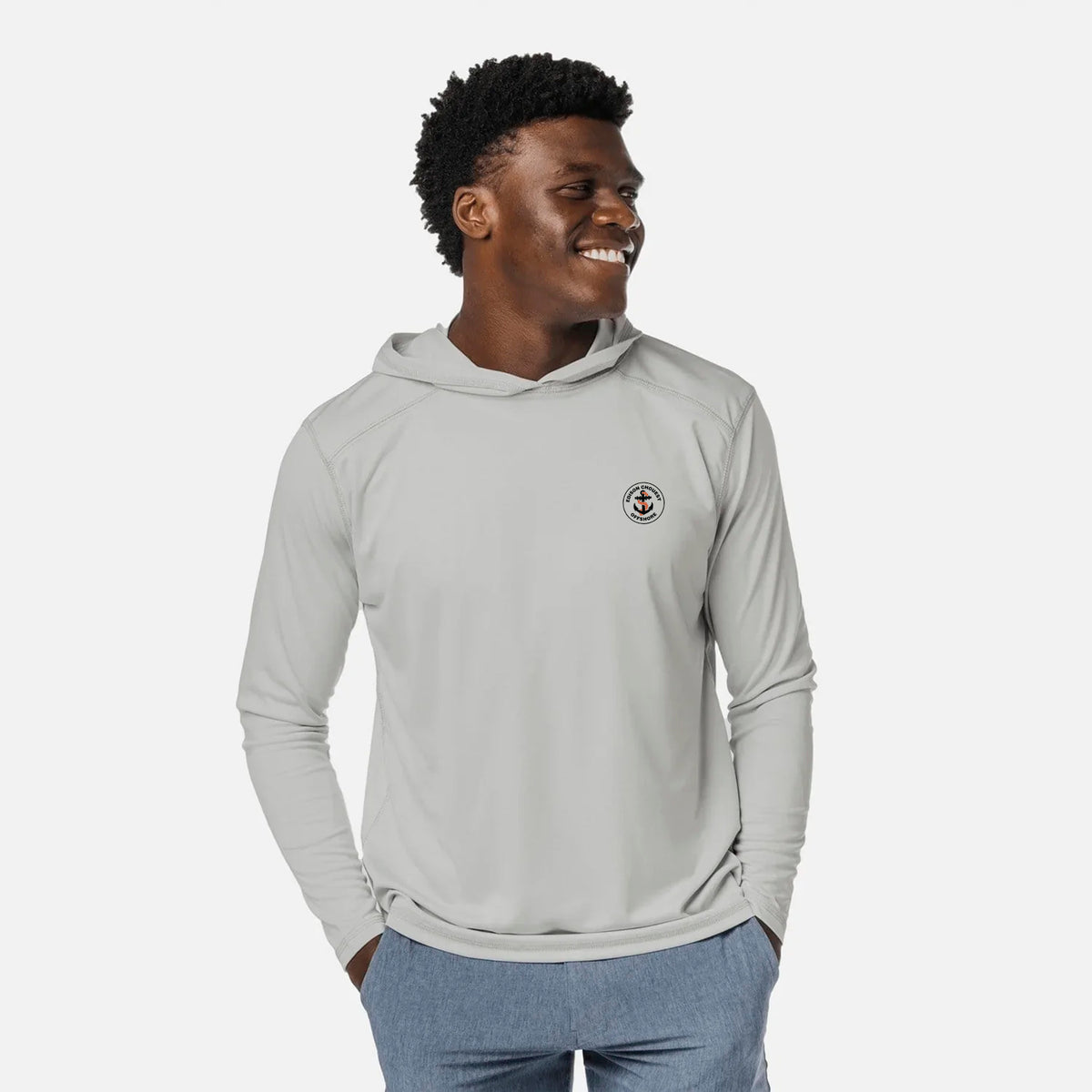 BLD Performance Hooded Long Sleeve Shirt (Light Colors)