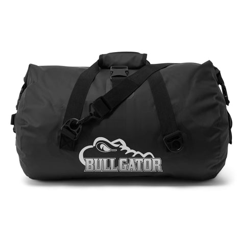Custom Gill 30L duffel bag printed with boat artwork