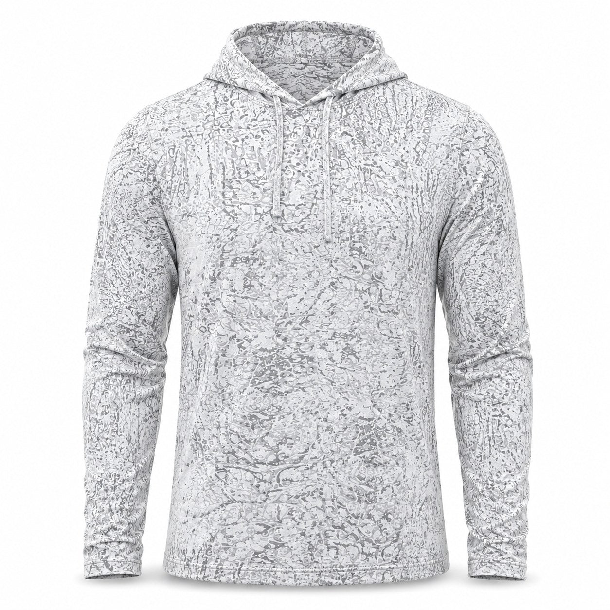 Xotic Air-X Camo Hooded Long Sleeve Performance Shirt - Arctic - Front