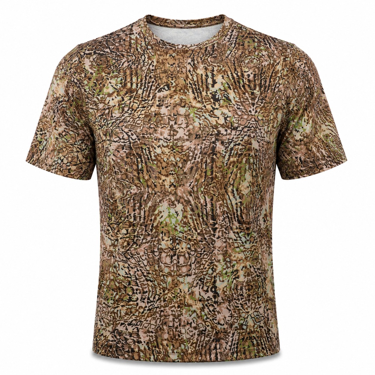 Xotic Air-X Camo Performance Short Sleeve Shirt - HD - Front