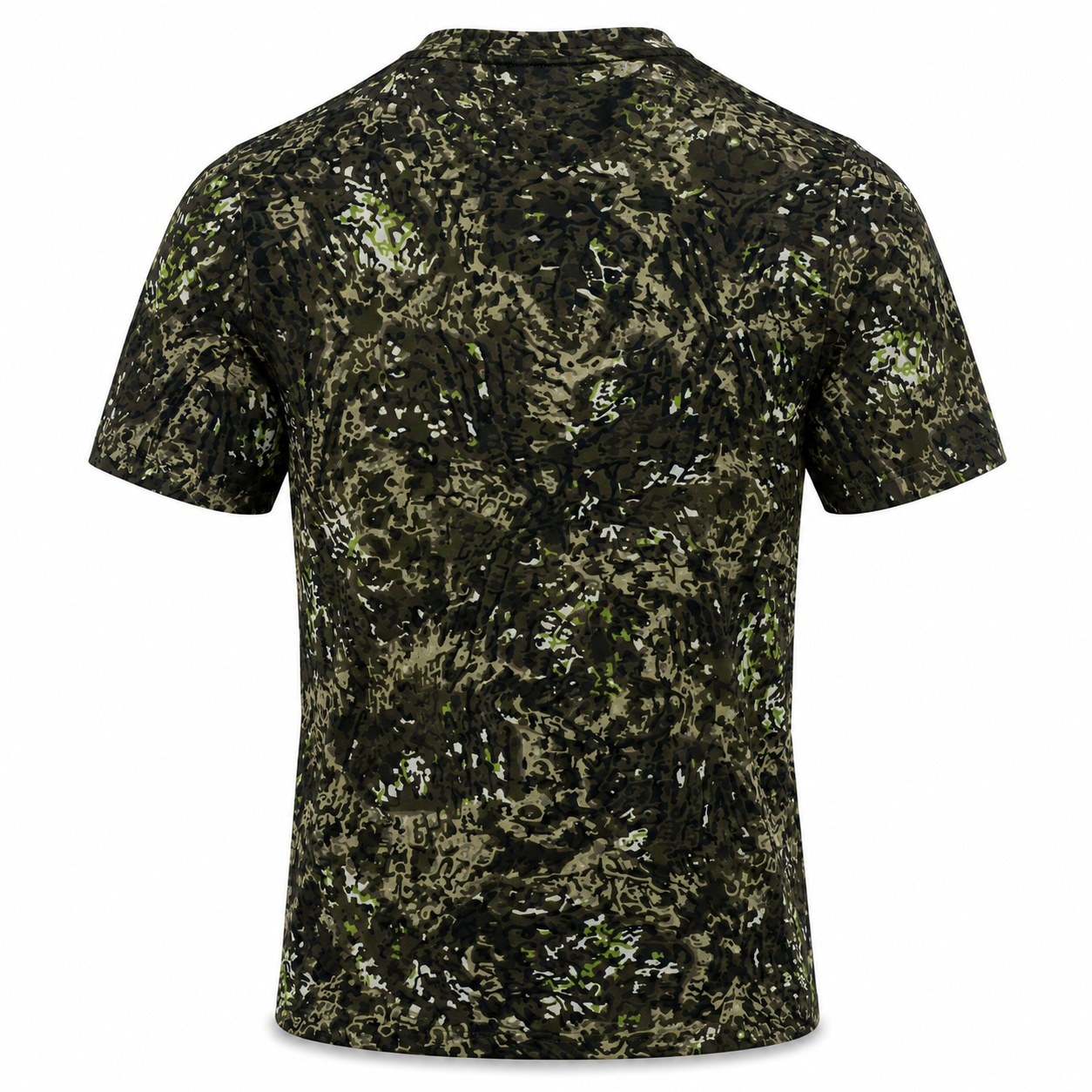 Xotic Air-X Camo Performance Short Sleeve Shirt - Timber Shadow - Back