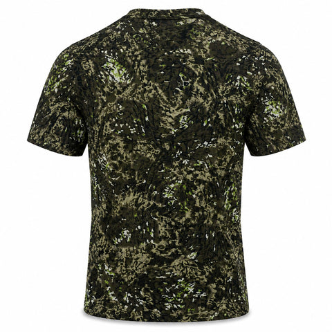 Xotic Air-X Camo Performance Short Sleeve Shirt - Timber Shadow - Back