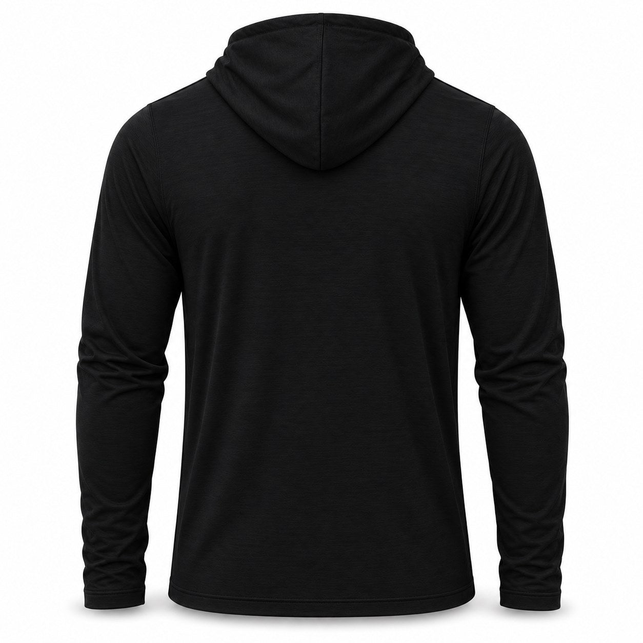 Xotic Air-X Hooded Performance Long Sleeve Shirt - Black - Back