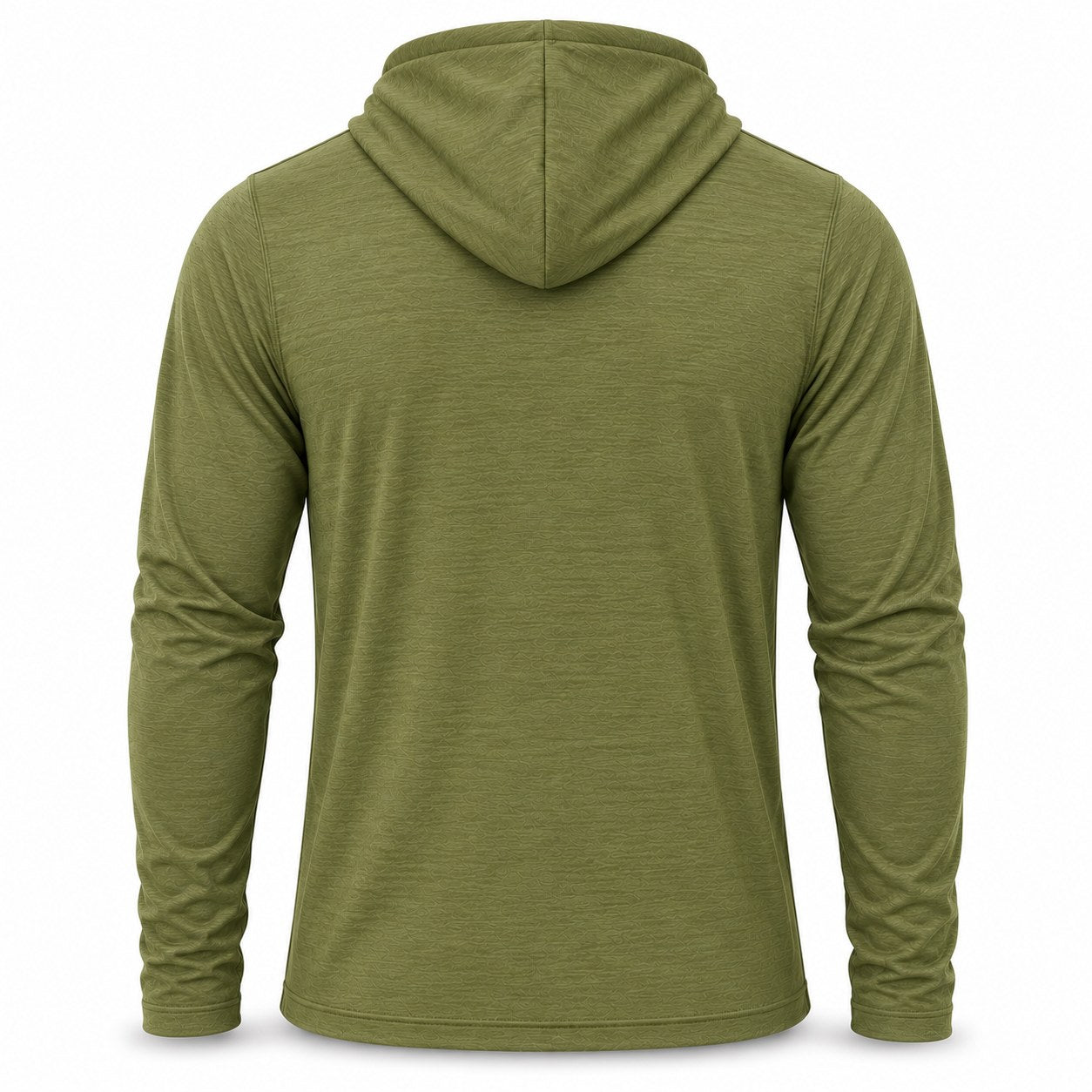 Xotic Air-X Hooded Performance Long Sleeve Shirt - Mesquite - Back