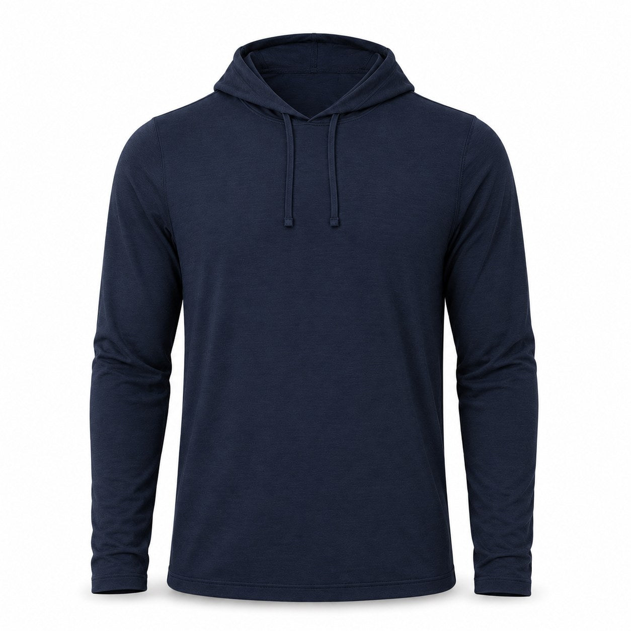 Xotic Air-X Hooded Performance Long Sleeve Shirt - Navy - Front