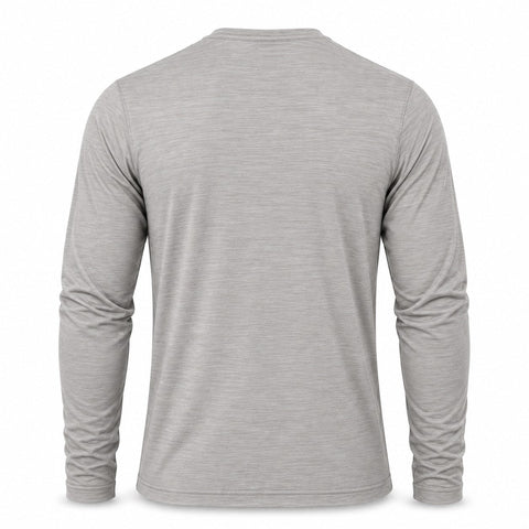 Xotic Air-X Performance Long Sleeve Shirt - Ash - Back