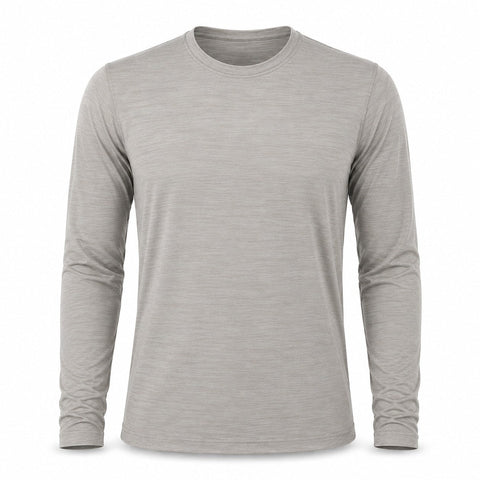 Xotic Air-X Performance Long Sleeve Shirt - Ash - Front
