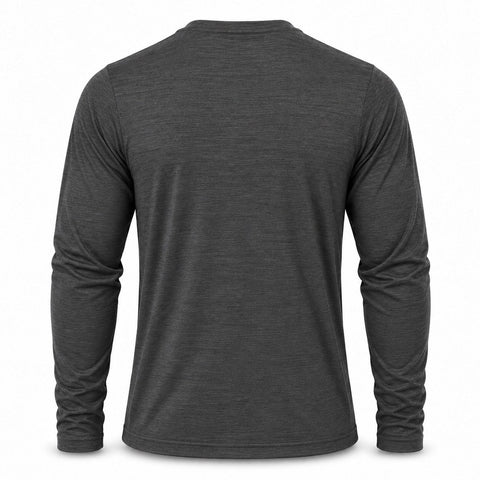 Xotic Air-X Performance Long Sleeve Shirt - Flint - Back