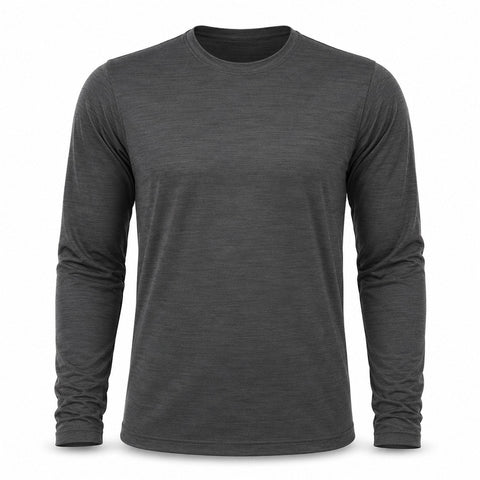 Xotic Air-X Performance Long Sleeve Shirt - Flint - Front