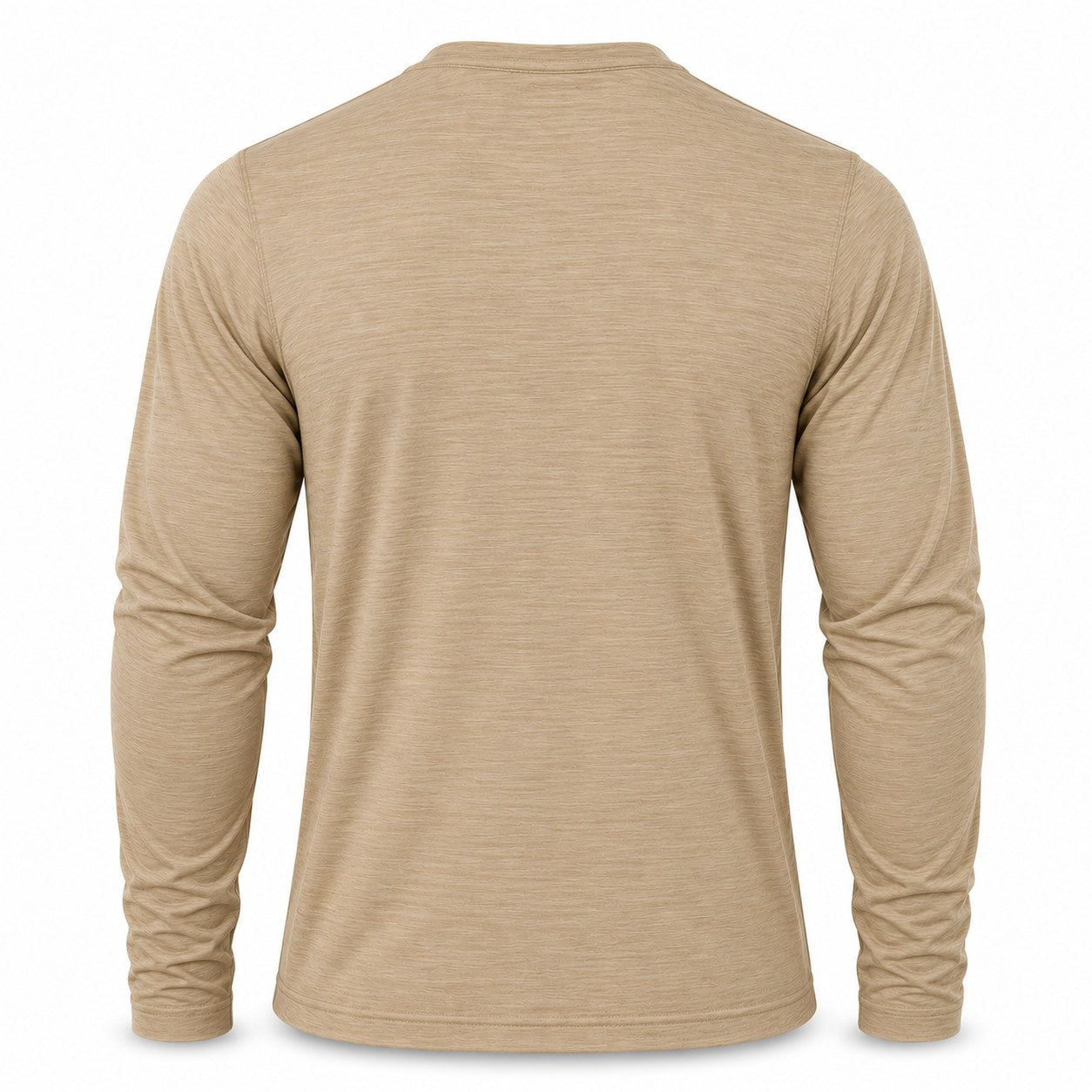 Xotic Air-X Performance Long Sleeve Shirt - Sand Stone Heather - Back