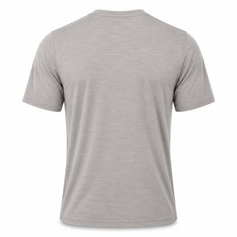 Xotic Air-X Performance Short Sleeve Shirt - Ash Heather - Back