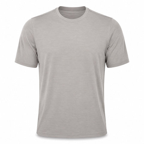 Xotic Air-X Performance Short Sleeve Shirt - Ash Heather - Front