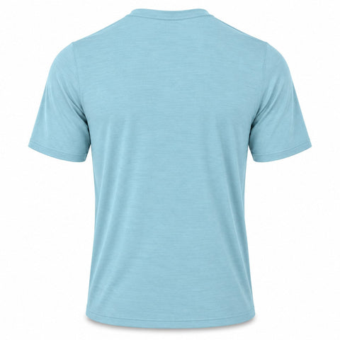Xotic Air-X Performance Short Sleeve Shirt - Ice Blue - Back