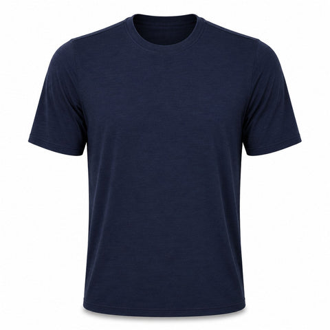 Xotic Air-X Performance Short Sleeve Shirt - Navy - Front
