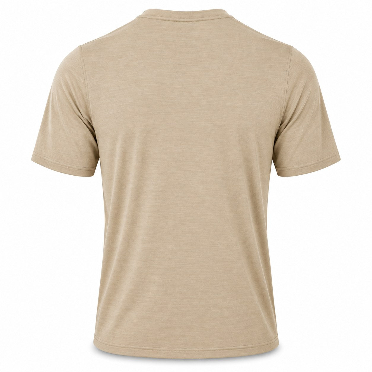 Xotic Air-X Performance Short Sleeve Shirt - Sand Stone Heather - Back