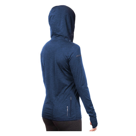 Anetik Breeze Tech Hooded Womens Long Sleeve Shirt