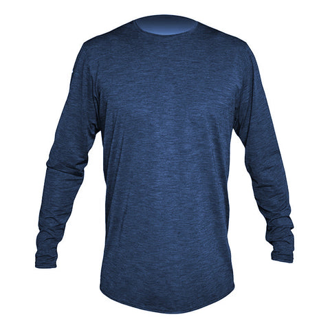 NAVY HEATHERED