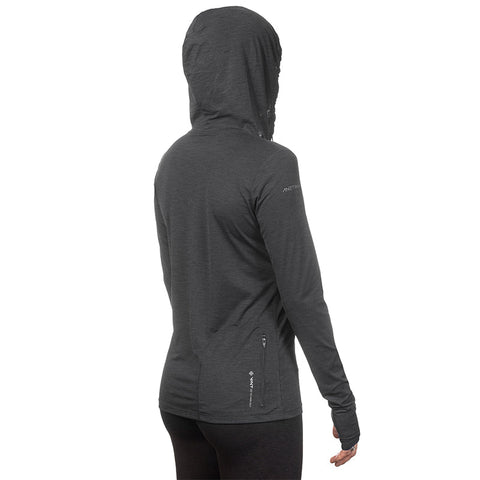 Anetik Breeze Tech Hooded Womens Long Sleeve Shirt