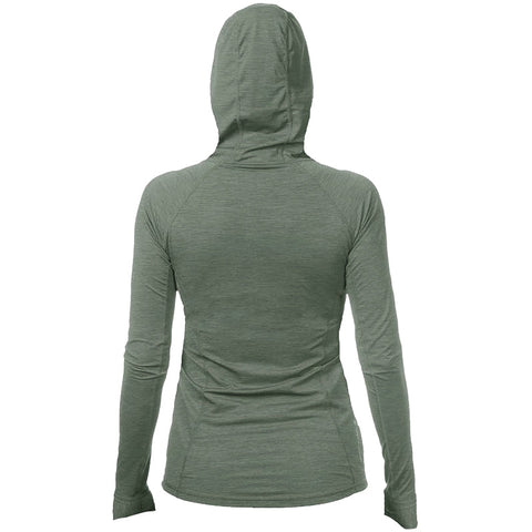 Anetik Flight Tech Hooded Womens Long Sleeve Shirt