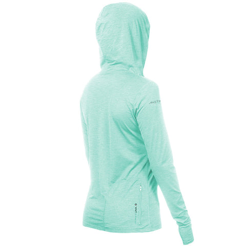 Anetik Breeze Tech Hooded Womens Long Sleeve Shirt