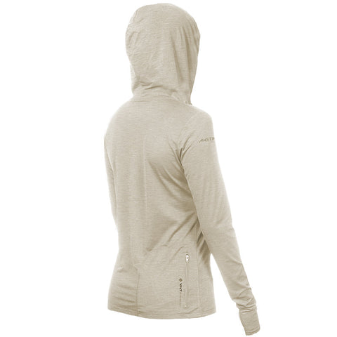 Anetik Breeze Tech Hooded Womens Long Sleeve Shirt