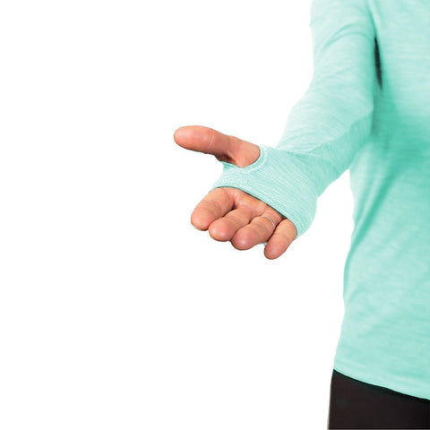 Anetik Breeze Tech Hooded Womens Long Sleeve Shirt