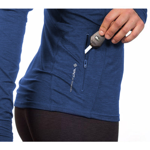 Anetik Flight Tech Hooded Womens Long Sleeve Shirt