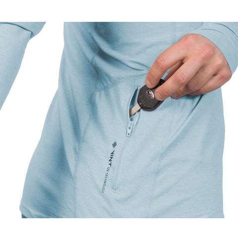 Anetik Flight Tech Hooded Womens Long Sleeve Shirt