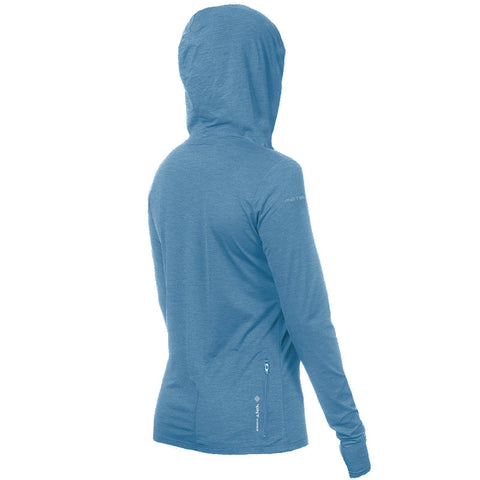 Anetik Breeze Tech Hooded Womens Long Sleeve Shirt
