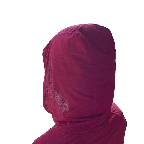 Anetik Flight Tech Hooded Womens Long Sleeve Shirt